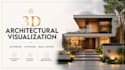 create 3d architectural visualization, walkthrough and real estate rendering