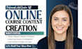 create online course content elearning courses creation instructional design