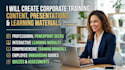 create employee onboarding manuals, training content, and HR materials