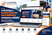 design a modern courier and delivery company website