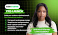 build a high converting kickstarter pre launch landing page and lead generation