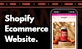 build framer to shopify ecommerce website, framer ecommerce website, figma site