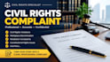 draft a professional civil right complaint