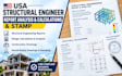provide structural engineering calculations analysis report and stamp