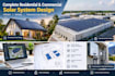 do complete residential and commercial solar system design