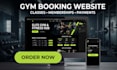 build gym website, fitness website, booking website with class scheduling