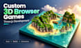 develop a custom 3d browser game using threejs
