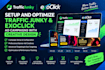 setup and optimize trafficjunky and exoclick ad campaigns with creative design