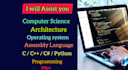 do computer architecture, assembly language, riscv, mips and operating system