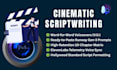 write hyper realistic cinematic scripts with runway, elevenlabs prompts