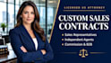 draft a robust commercial sales representative contract