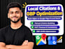 do local citation building and gbp optimization