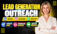 do linkedin instagram whatsapp lead generation outreach