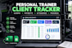 create personal trainer client tracker excel gym management spreadsheet