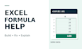 fix or build up to three excel formulas