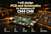 design pcb and schematics, raspberry pi cm4 cm5 pcb carrier board