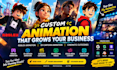 create custom roblox animation 3d cartoon animation cutscenes