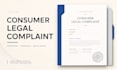 draft a formal consumer legal complaint by a licensed attorney