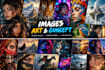 create custom ai art and character design