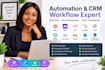 build automated scheduling and CRM systems using airtable, calendly, and slack