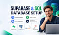 setup subabase postgresql mysql sql database and API