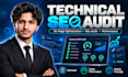do technical SEO audit and on page optimization