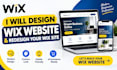 design wix website, wix website redesign, and wix website design