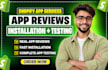 write genuine shopify app reviews, shopify app installation shopify app testing