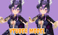 create and rig anime 3d vtuber character 3d vtuber rigging, vrm 3d vtuber model