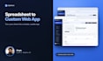 turn your spreadsheet into a simple custom web app