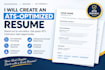 create a well structured ats optimized standard resume