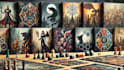 illustrate board game art, custom playing cards, and tabletop game components