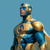 superhero character for comics