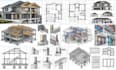 create revit bim models, cad drawings and construction plans