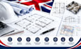 create UK building planning, architectural, structural, mep drawings