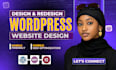 design or redesign a wordpress website with bricks and beaver builder