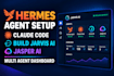 fix hermes agent jarvis ai assistant ai multi agent dashboard paperclip claude
