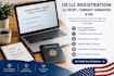 do US llc registration, llc setup, company formation and ein