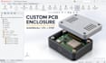 design esp32 iot pcb encloure electronics for 3d printing in solidworks
