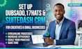 setup dubsado, 17hats and suitedash CRM automation