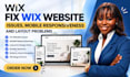 fix wix website issues mobile responsiveness and layout problems for wix website