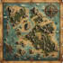 create a detailed fantasy landscape map
