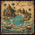 draw a custom fantasy world map with unique landscape