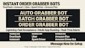 develop grabber bot for doordash, instacart, amazon flex, uber and spark driver