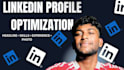 optimize your linkedin profile professionally