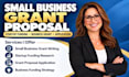 write small business grant startup funding business grant proposal application