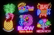 create a stunning 3d neon logo or neon