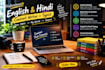 do hindi and english typing and SEO content writing