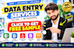 data entry, excel, PDF and copy paste