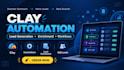 do automated b2b lead generation and web scraping using clay